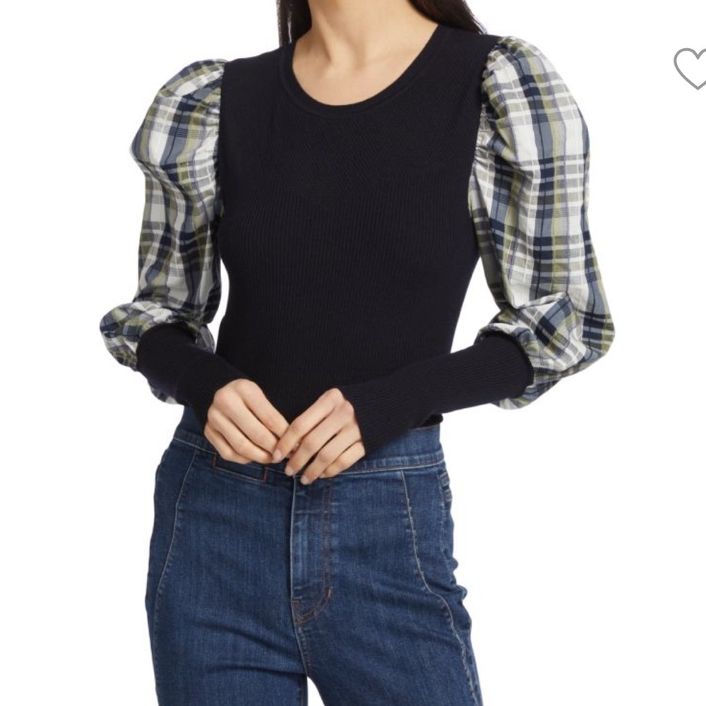 Veronica Beard Leila Wool Pullover Sweater